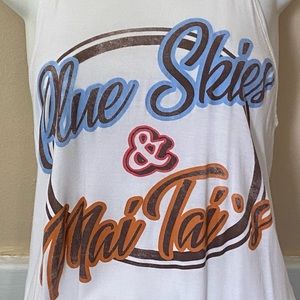 Blue skies & Mai Tai’s tank